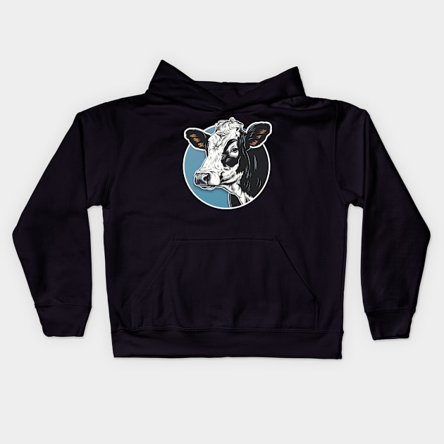 Cow Kids Hoodie by Mary_Momerwids